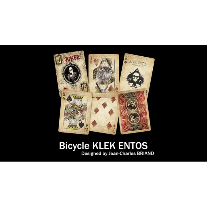 Bicycle Klek Entos Red (Marked) Playing Cards