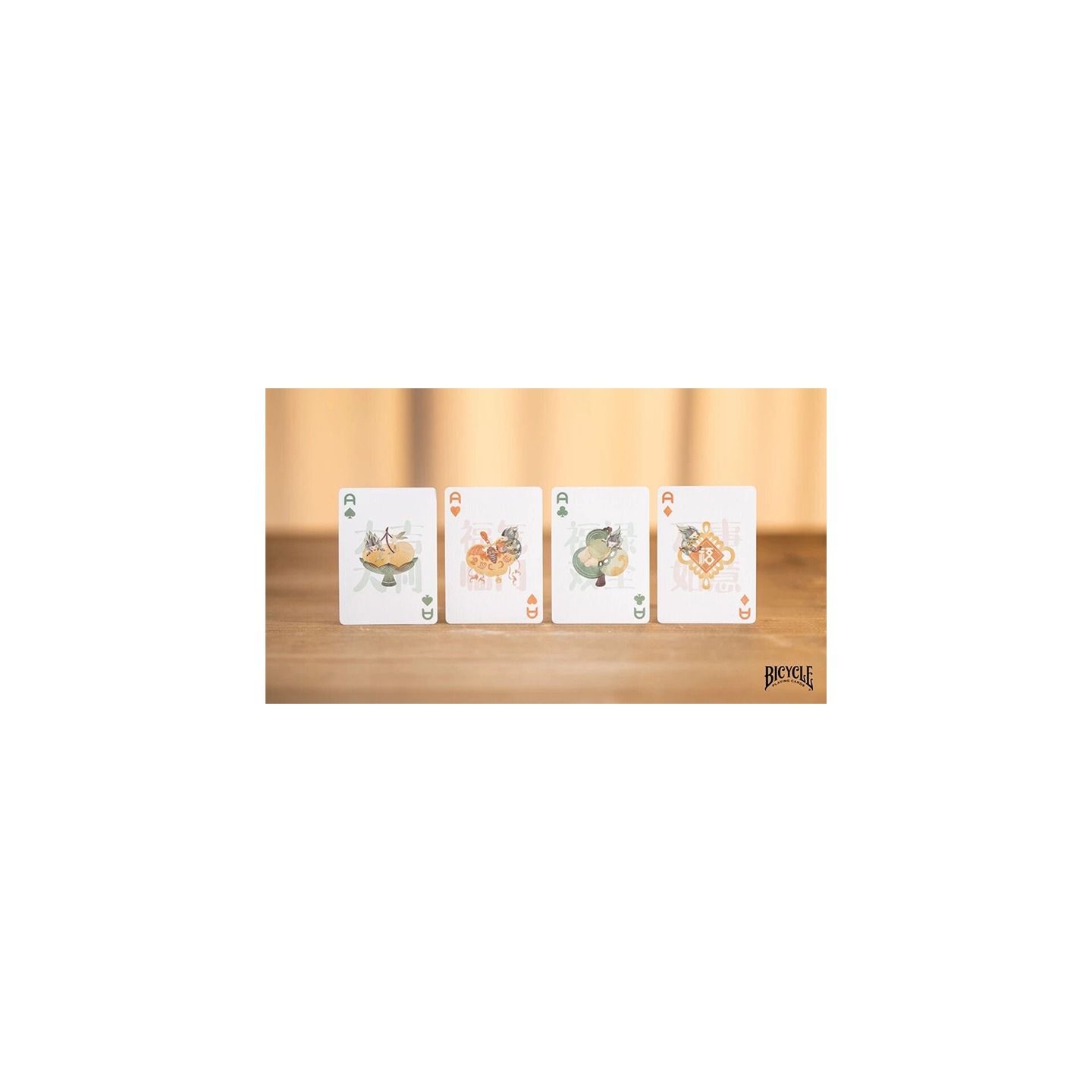 Bicycle Mascot (White Marsh) Playing Cards