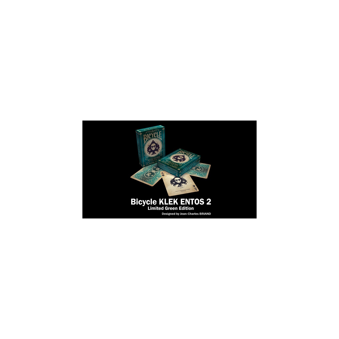 Bicycle Klek Entos Green (Marked) Playing Cards