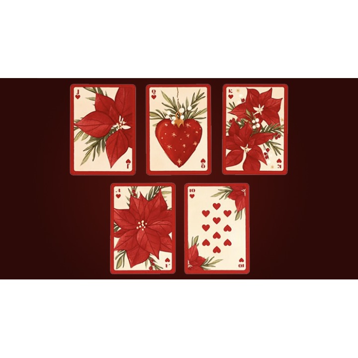 Christmas Botanicals Playing Cards by Puckator UK