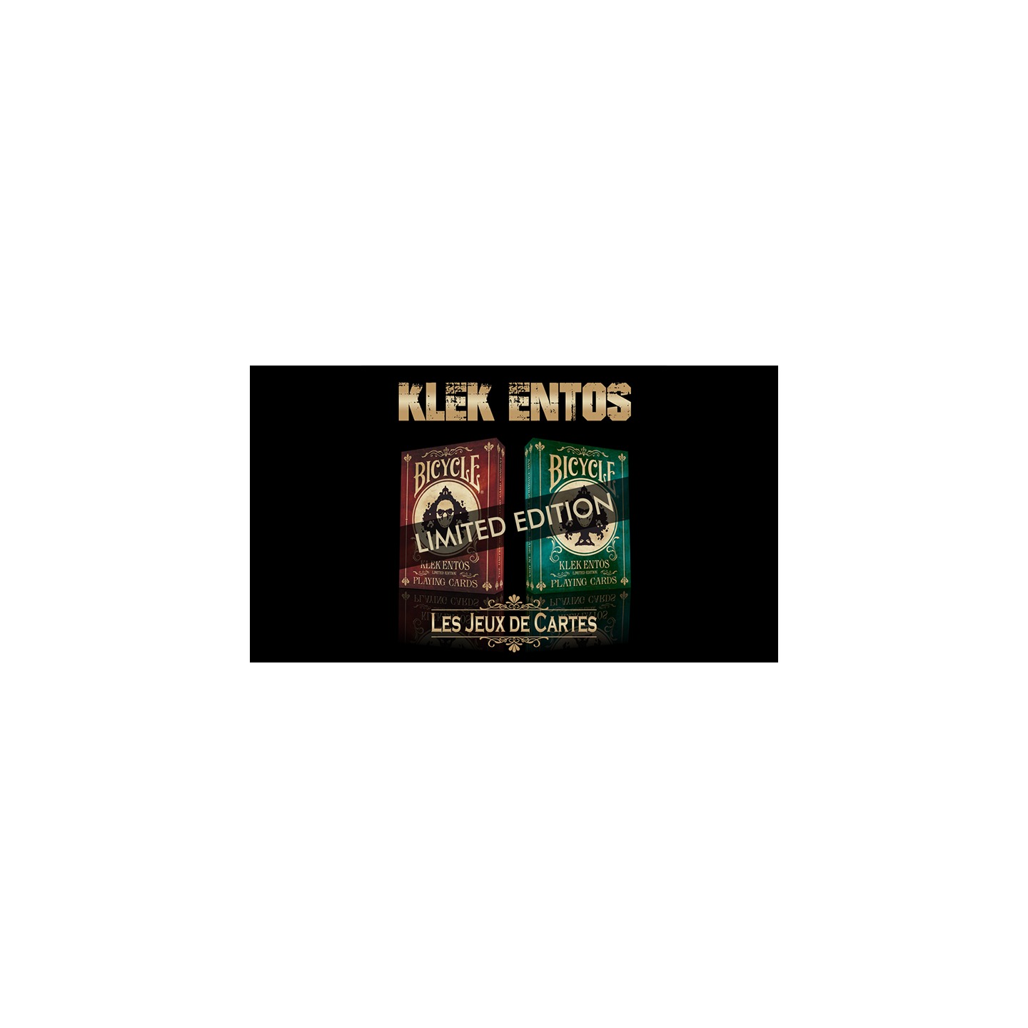 Bicycle Klek Entos Green (Marked) Playing Cards