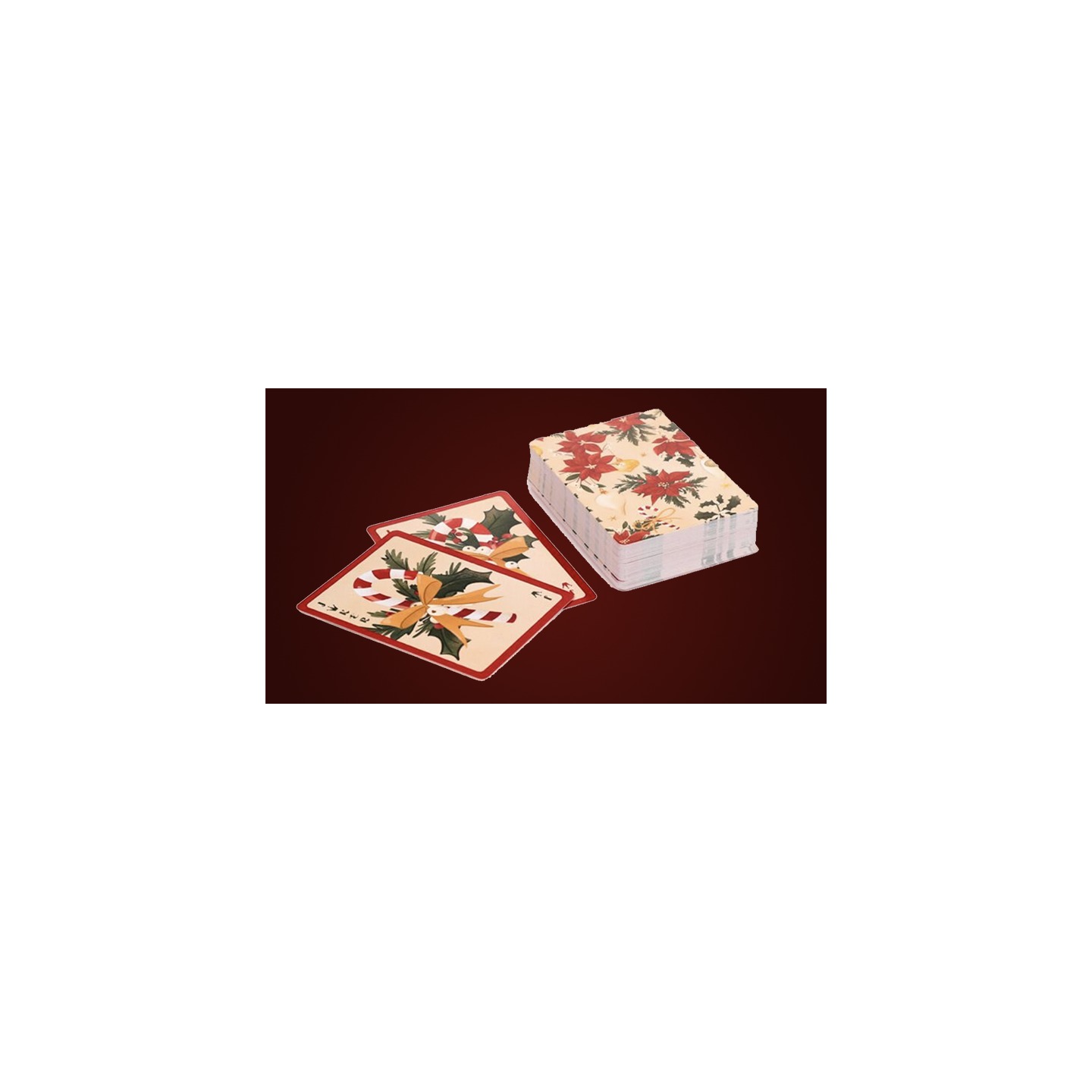 Christmas Botanicals Playing Cards by Puckator UK