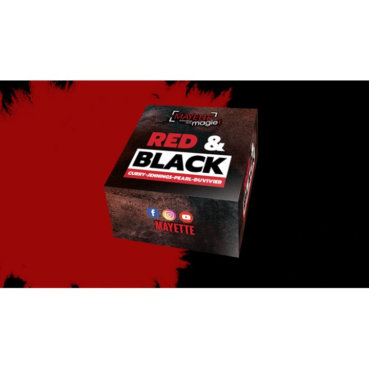 Red and Black (Gimmicks and Online Instructions) by Curry-Jennings-Pearl-Duvivier