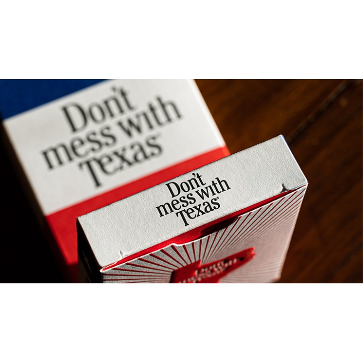 DON'T MESS WITH TEXAS™ PLAYING CARDS by Fultons