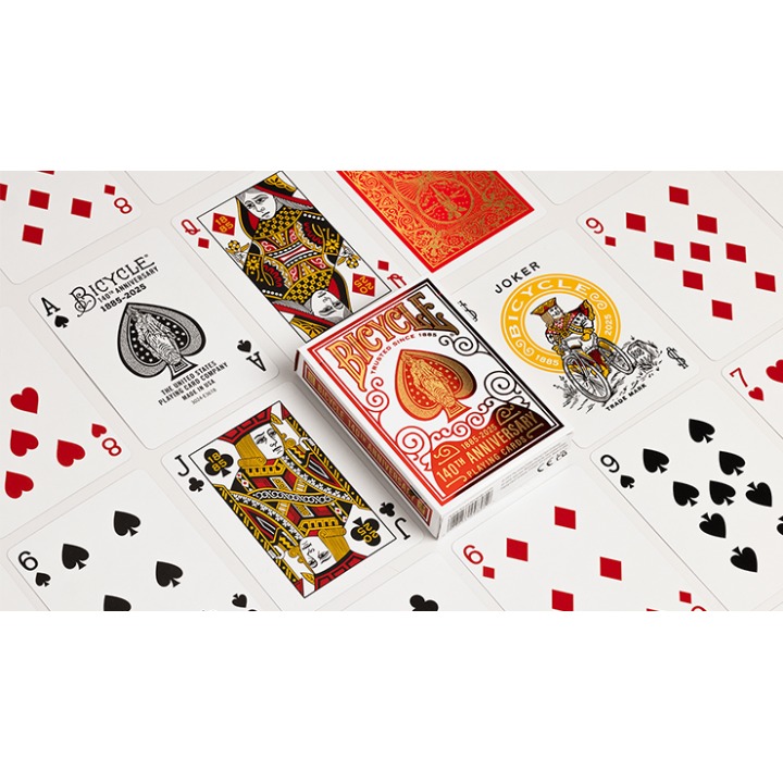 Bicycle 140th Anniversary Playing Cards by US Playing Card