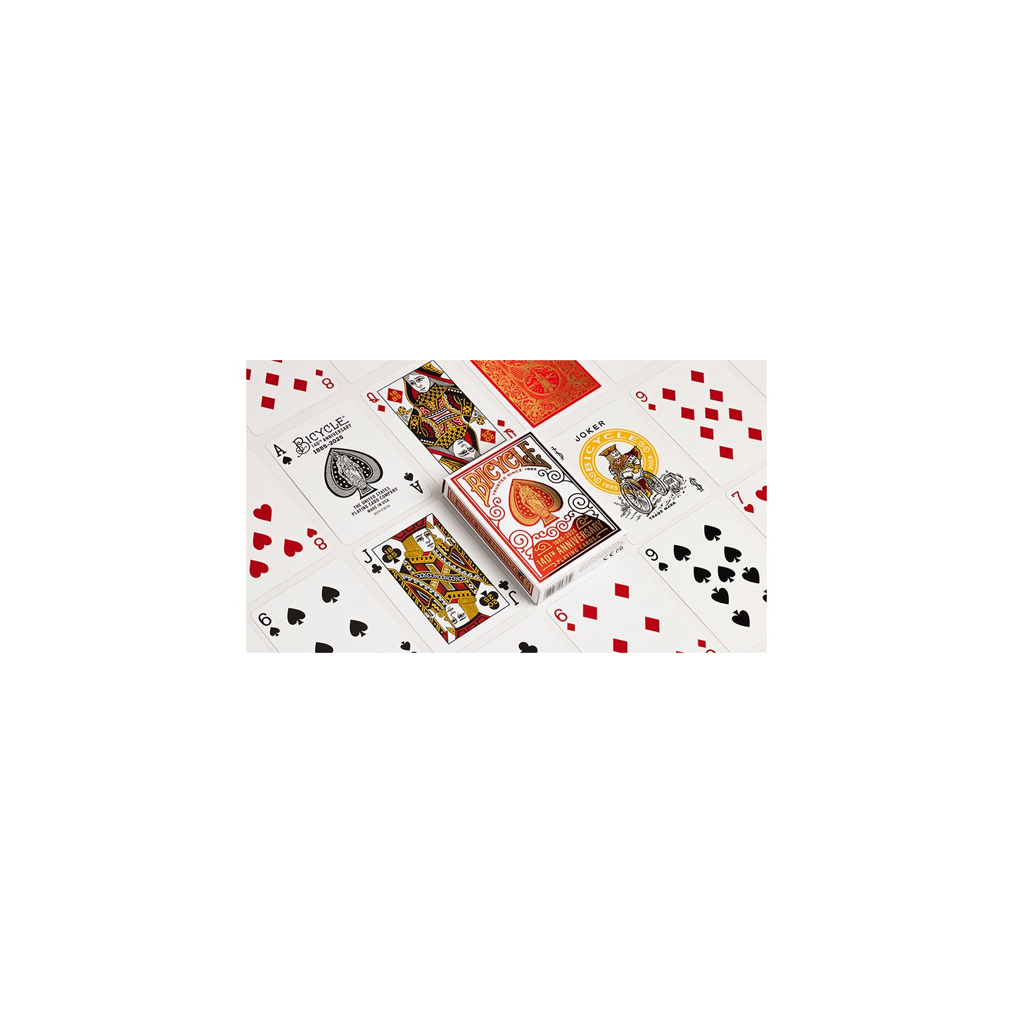 Bicycle 140th Anniversary Playing Cards by US Playing Card