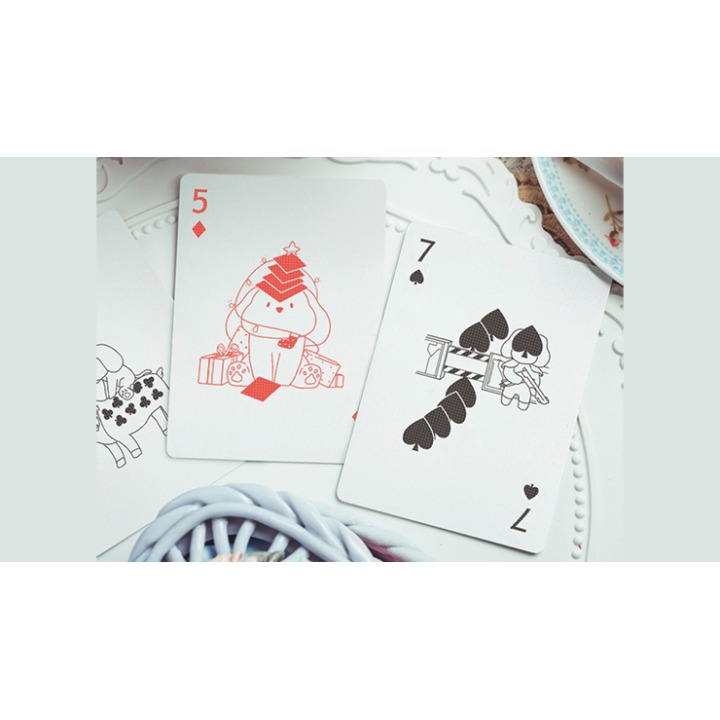 Puppy Diary - Green Limited Edition Playing Cards by