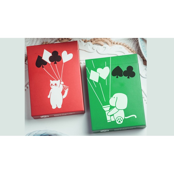 Puppy Diary - Green Limited Edition Playing Cards by
