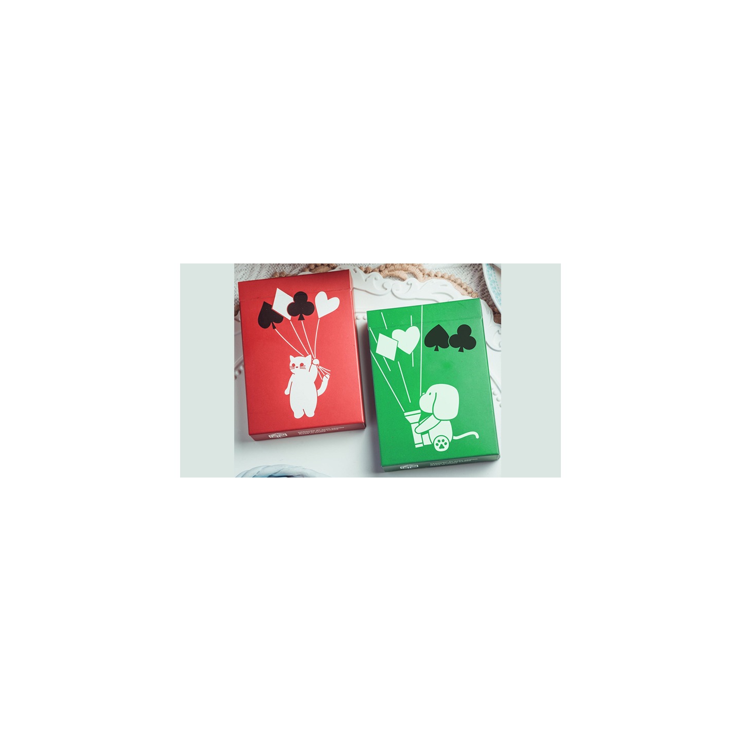Puppy Diary - Green Limited Edition Playing Cards by