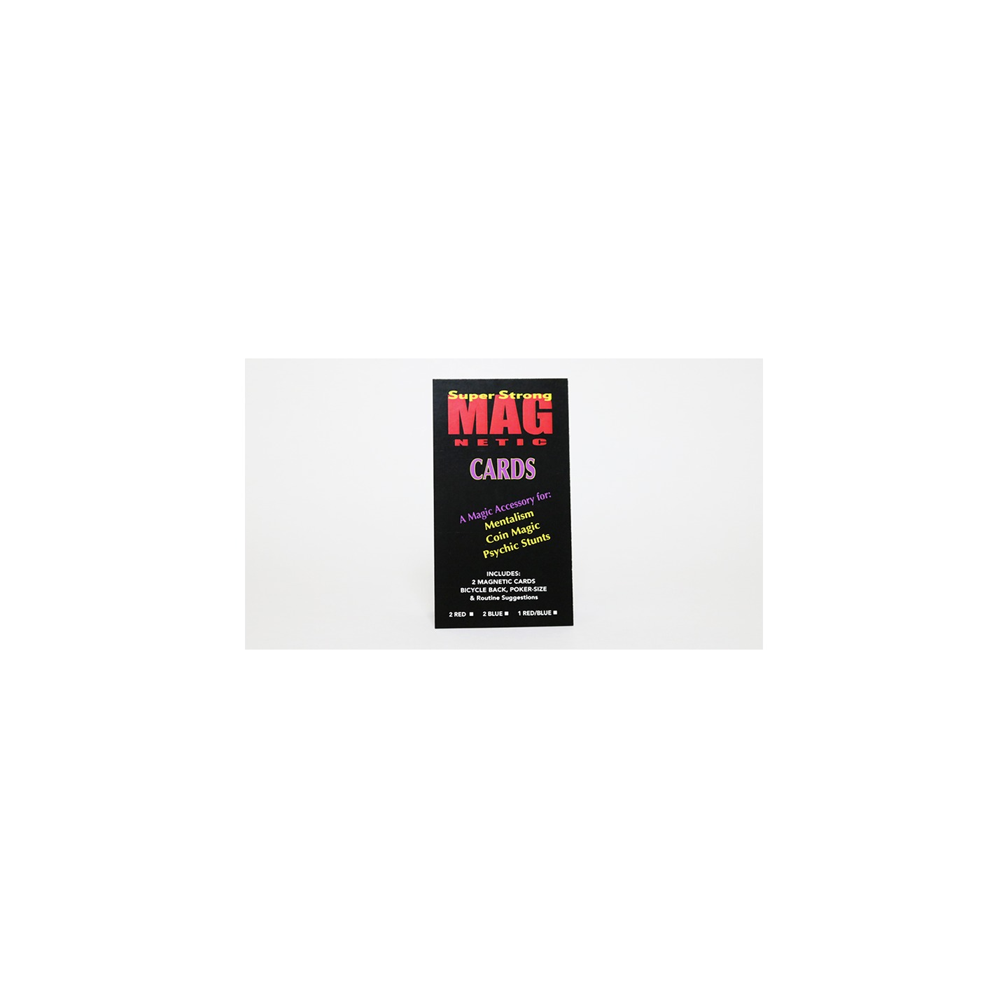 Magnetic Card - Bicycle Cards (2 Per Package) Double Face Cards by Chazpro