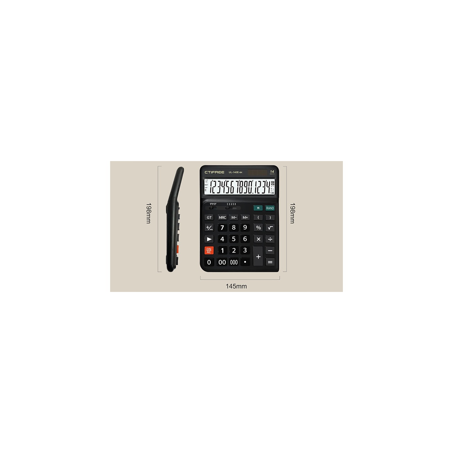 Electricks Quantum Calculator (Black)