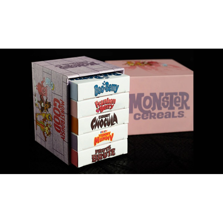 MONSTER CEREALS™ 5 PACK BOX PLAYING CARD SET