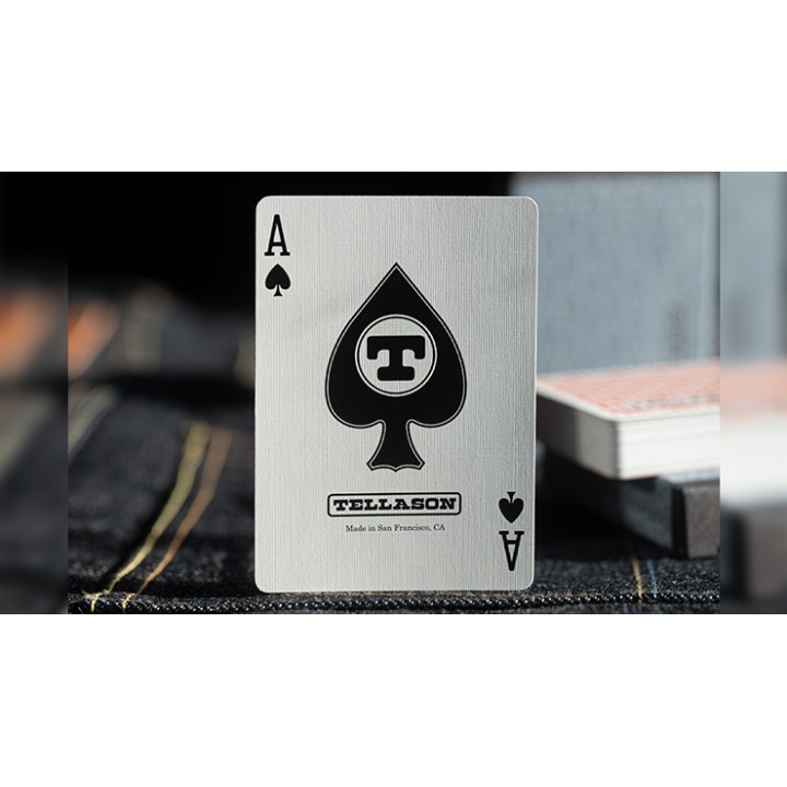 Tellason Jeans Playing Cards in Denim Box Playing Cards