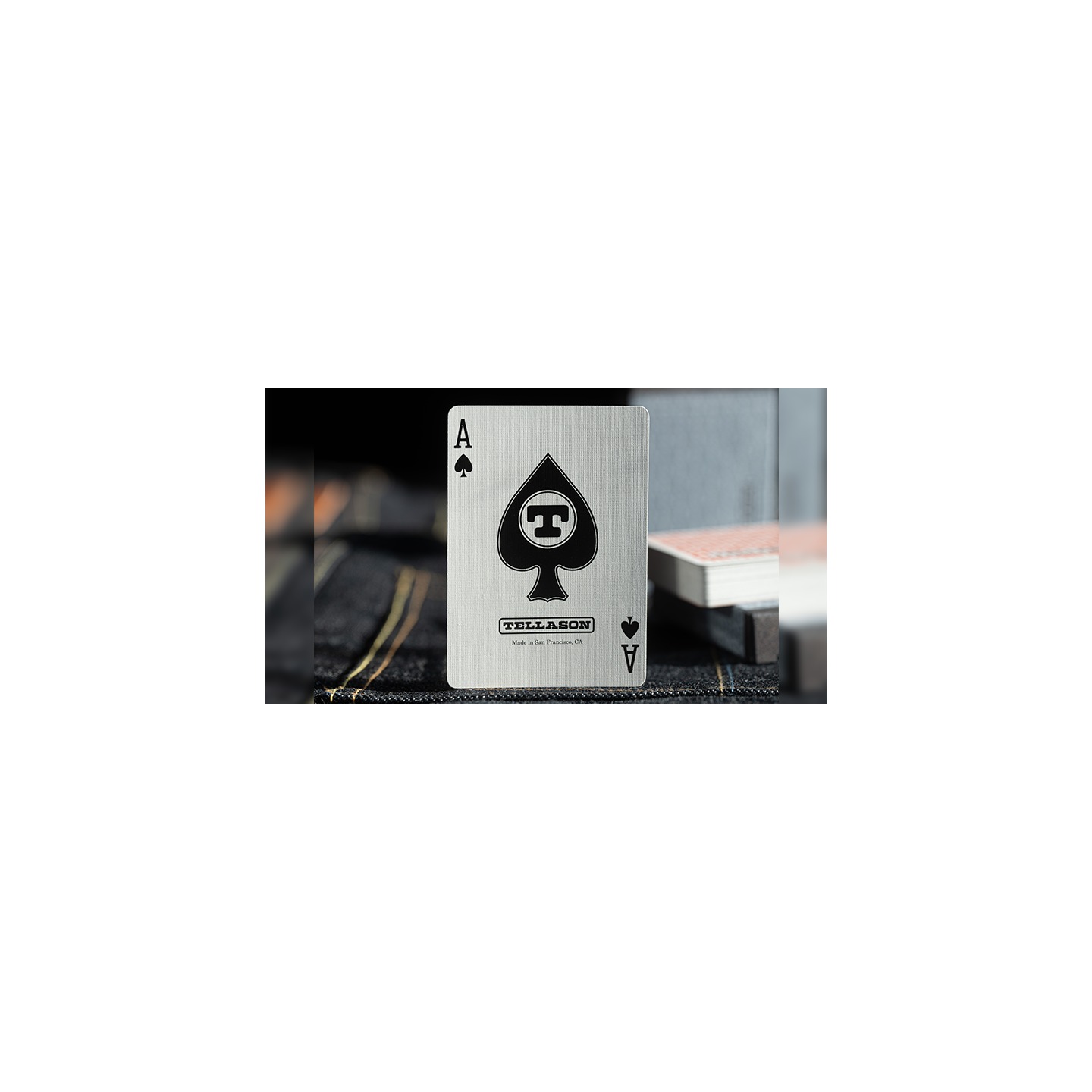 Tellason Jeans Playing Cards in Denim Box Playing Cards