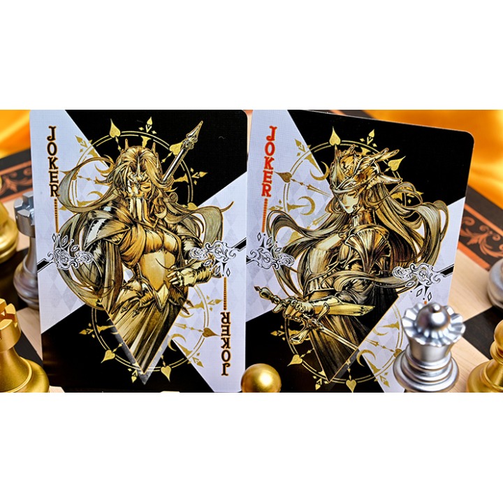 CHESS White Playing Cards by Hidden Light