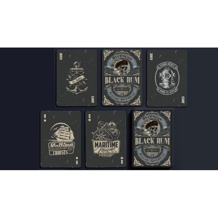 Black Rum Playing Cards