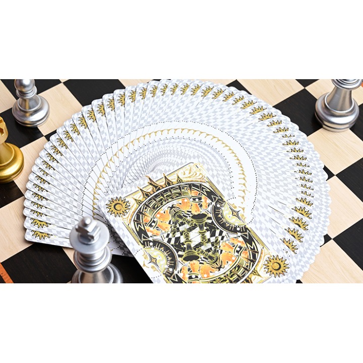 CHESS White Playing Cards by Hidden Light