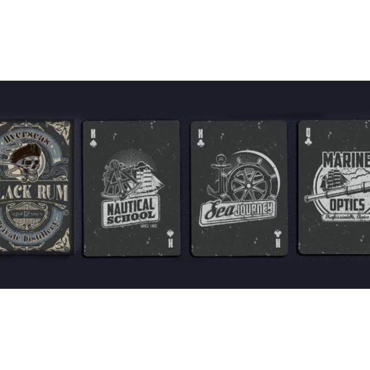 Black Rum Playing Cards