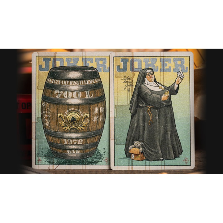 Odd Fellows (Sister Merry Gorda) Playing Cards by Stockholm 17