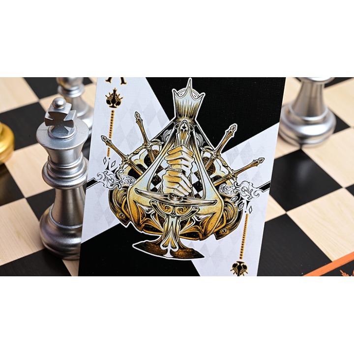 CHESS White Playing Cards by Hidden Light