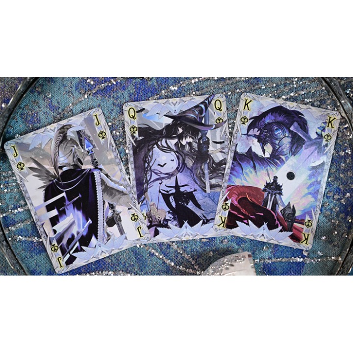 King Arthur V2 (Silver Fairyland) Playing Cards by KING STAR