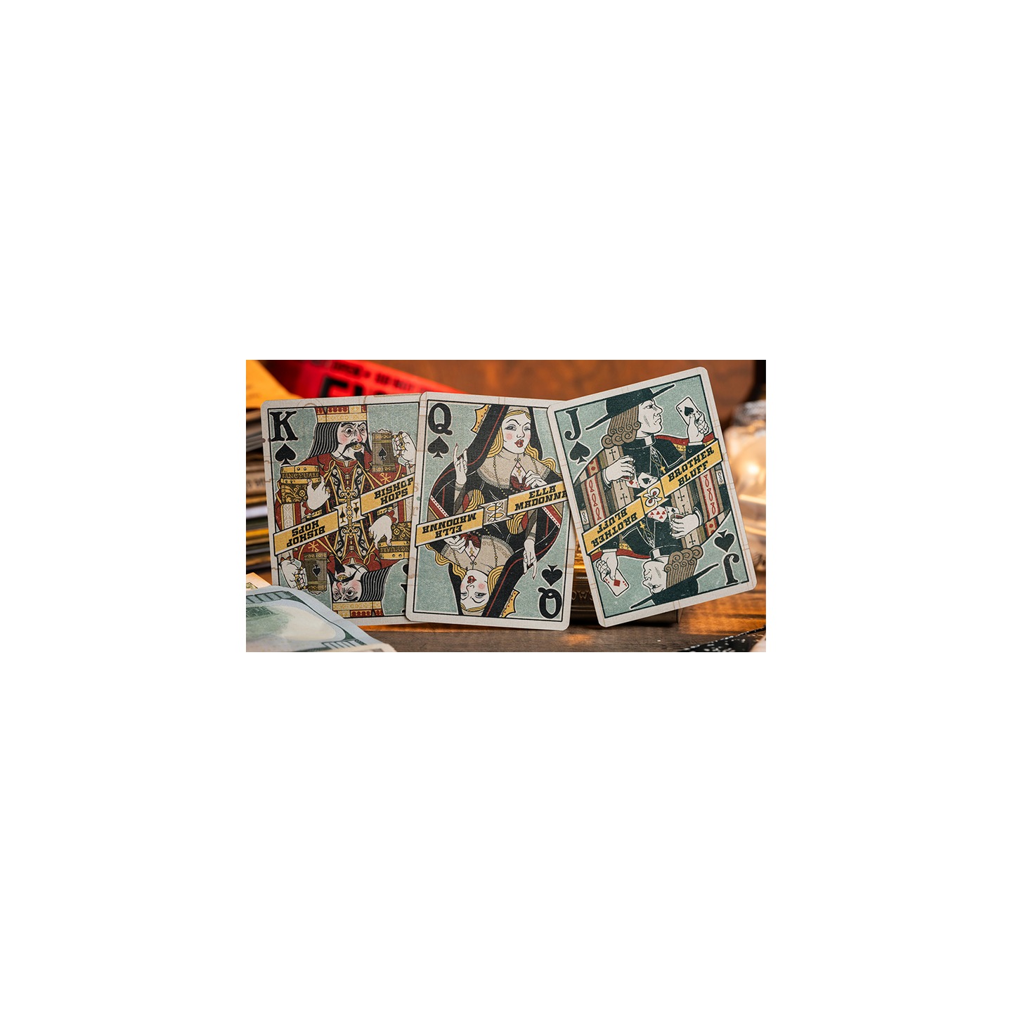 Odd Fellows (Sister Merry Gorda) Playing Cards by Stockholm 17