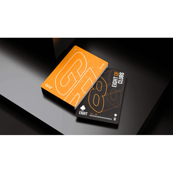 Grid Series Six- Typographic Playing Cards