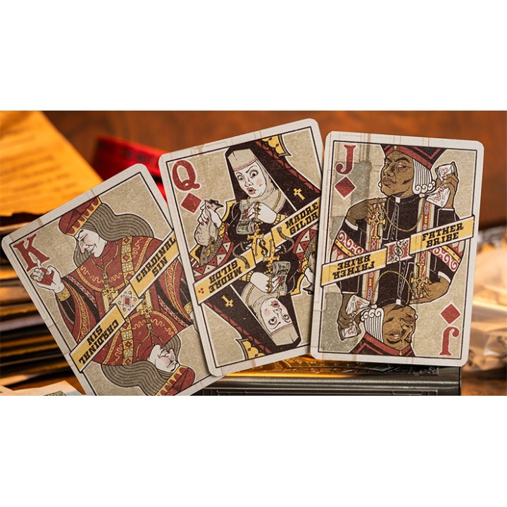 Odd Fellows (Sister Merry Gorda) Playing Cards by Stockholm 17