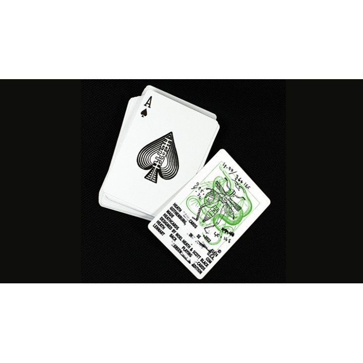 HEATH BACK PLAYING CARDS - LENNART GREEN EDITION Playing Cards