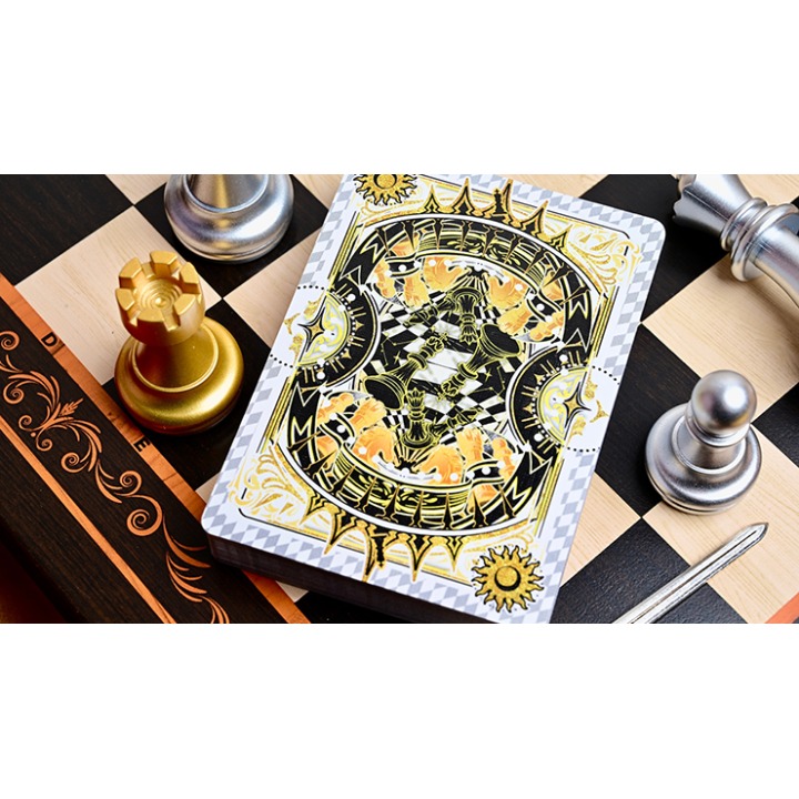 CHESS White Playing Cards by Hidden Light