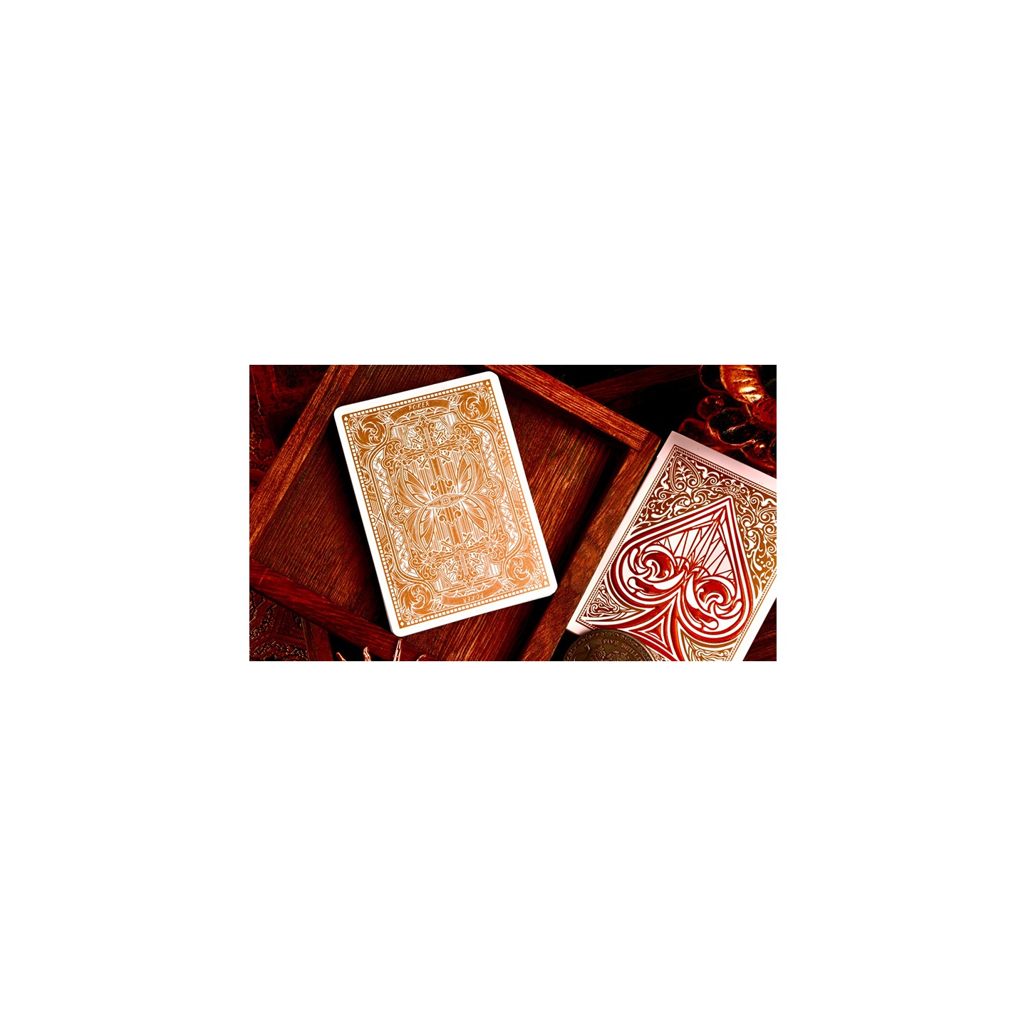 Sanctuary (Gold) Playing Cards