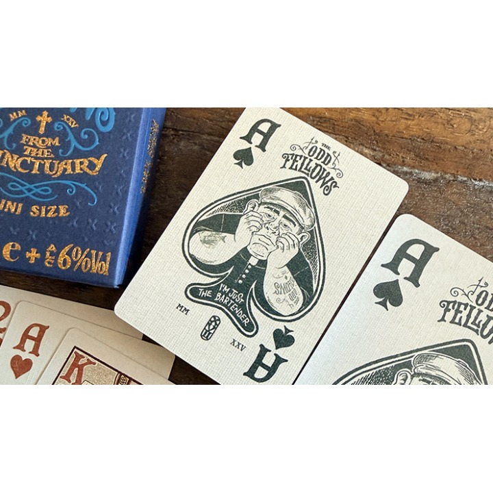 Odd Fellow Brother McPint Mini Playing Cards by Stockholm17