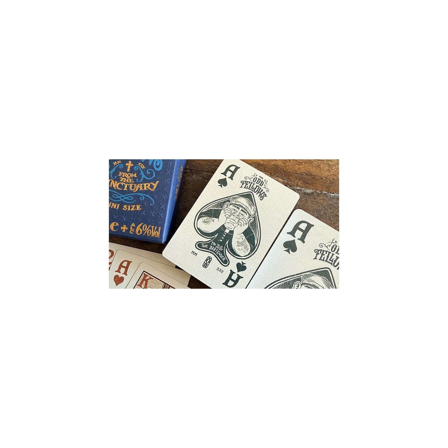 Odd Fellow Brother McPint Mini Playing Cards by Stockholm17