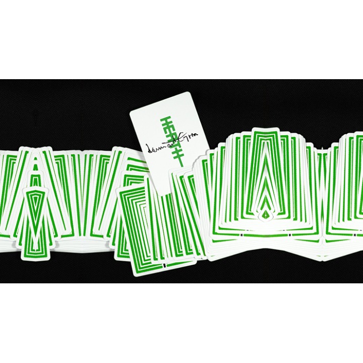 HEATH BACK PLAYING CARDS - LENNART GREEN EDITION Playing Cards