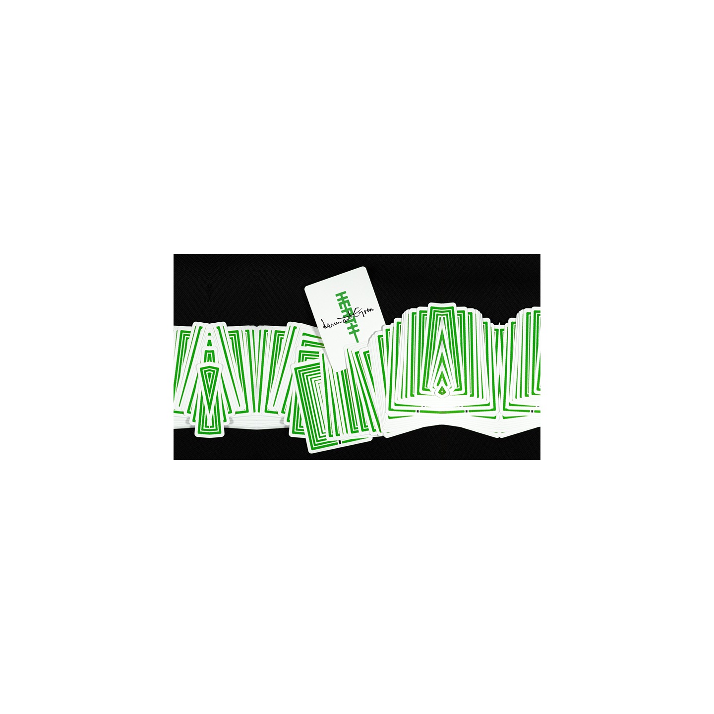 HEATH BACK PLAYING CARDS - LENNART GREEN EDITION Playing Cards