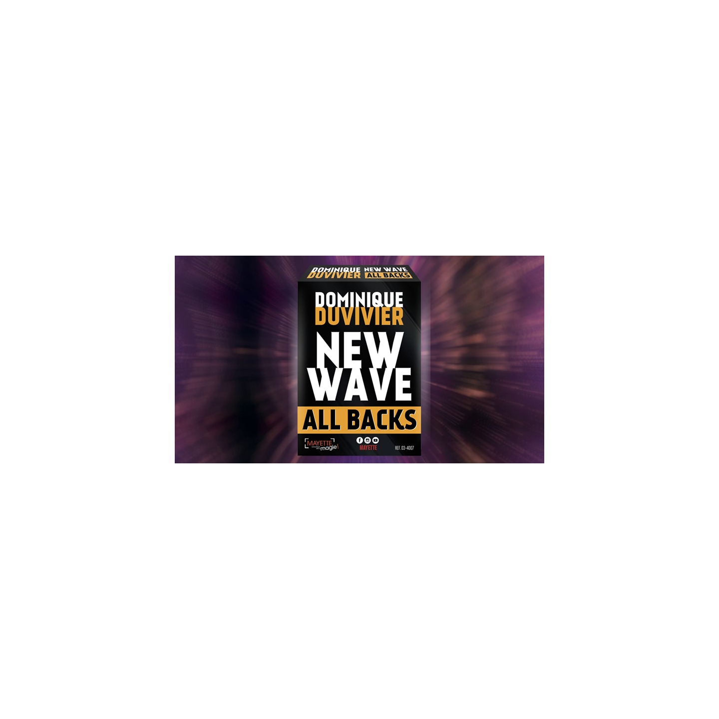 New Wave All Backs (Gimmicks and Online Instructions) by Dominique Duvivier