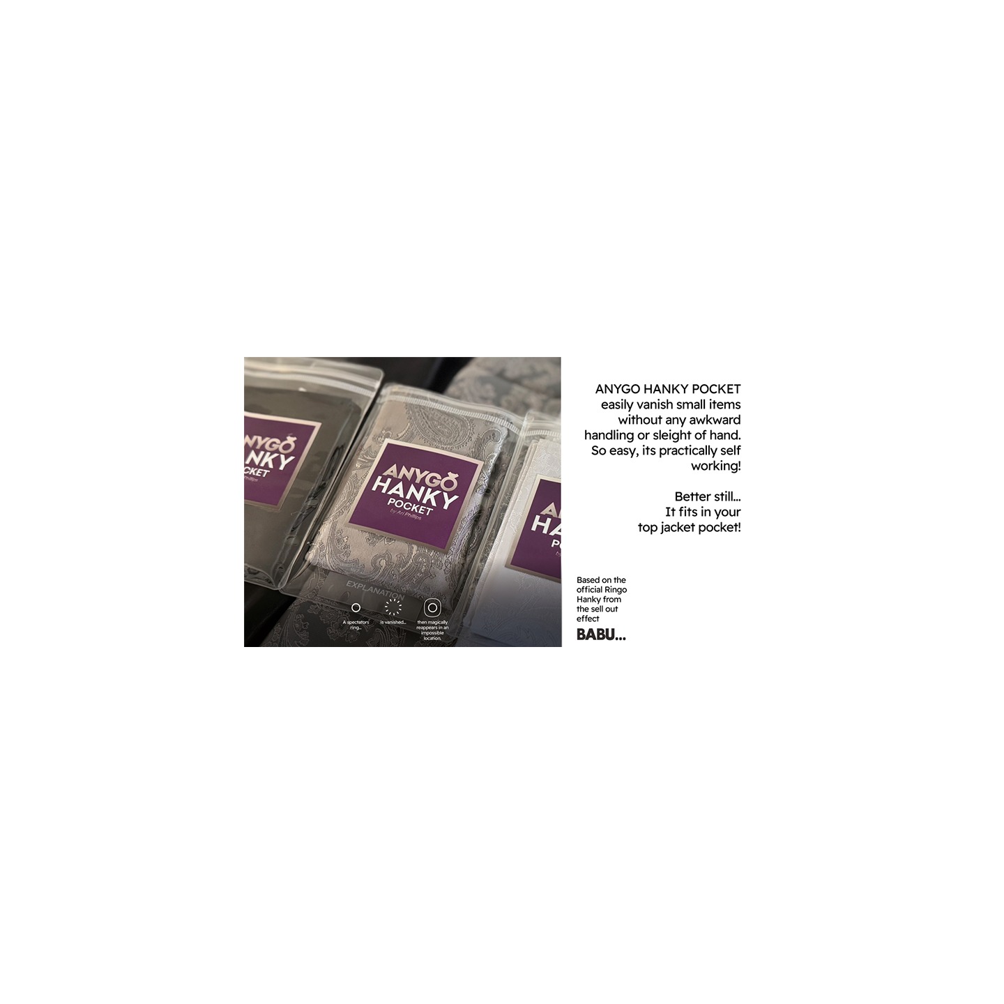 Anygo Hanky by GRUM®