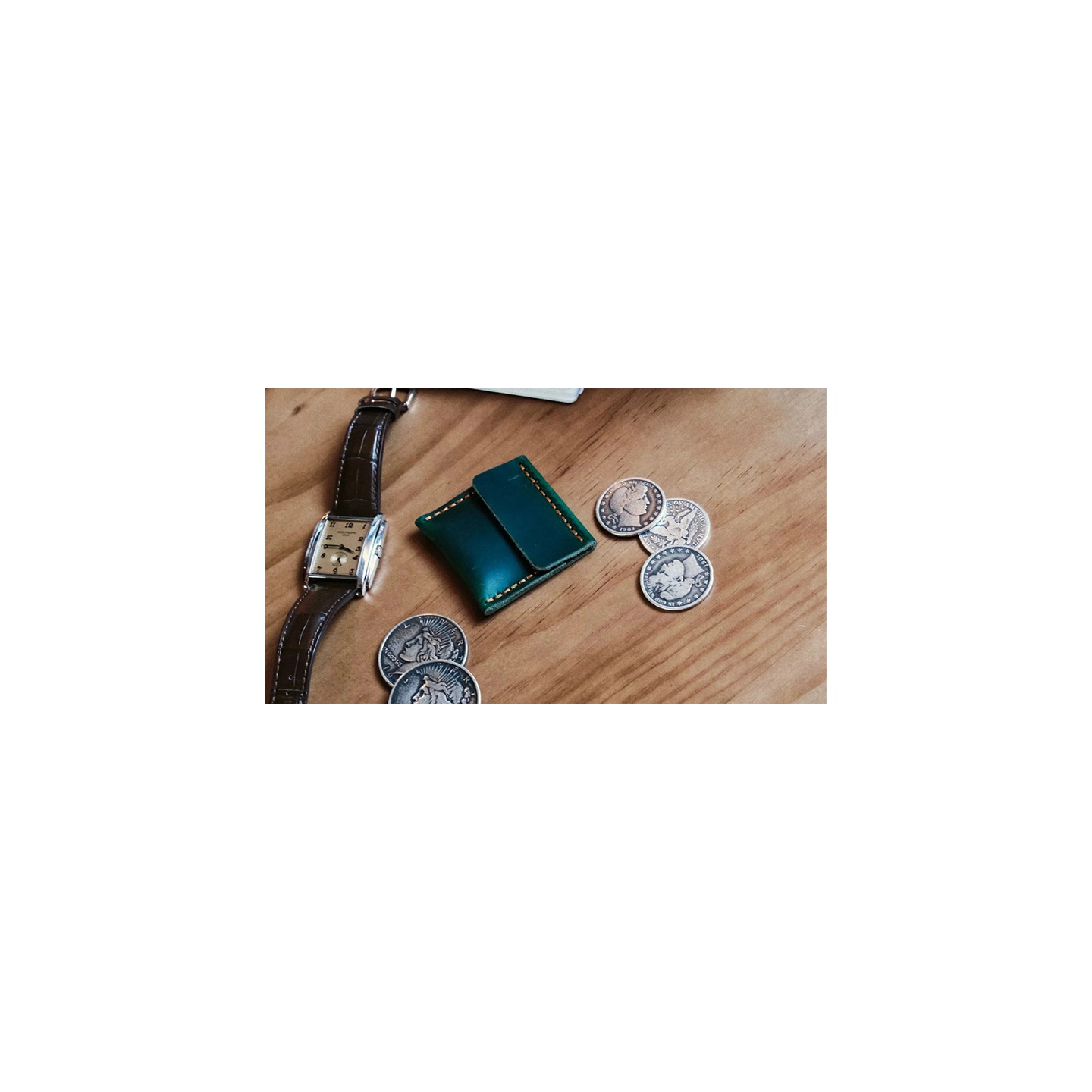 Slim Coin Purse by Bacon Magic