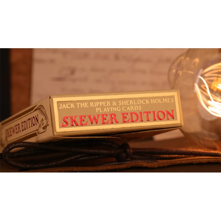 Jack the Ripper & Sherlock Holmes (Skewer Edition) Playing Cards