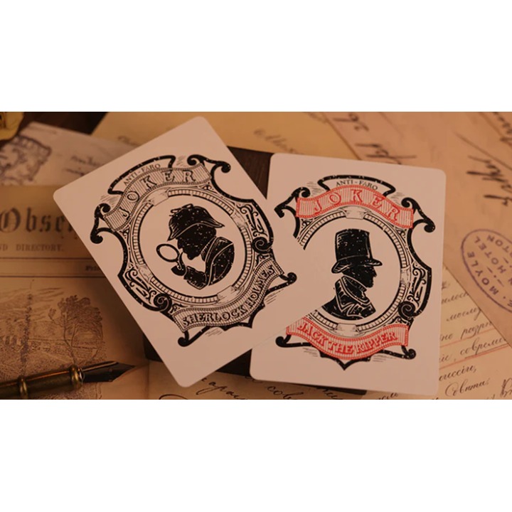 Jack the Ripper & Sherlock Holmes (Skewer Edition) Playing Cards