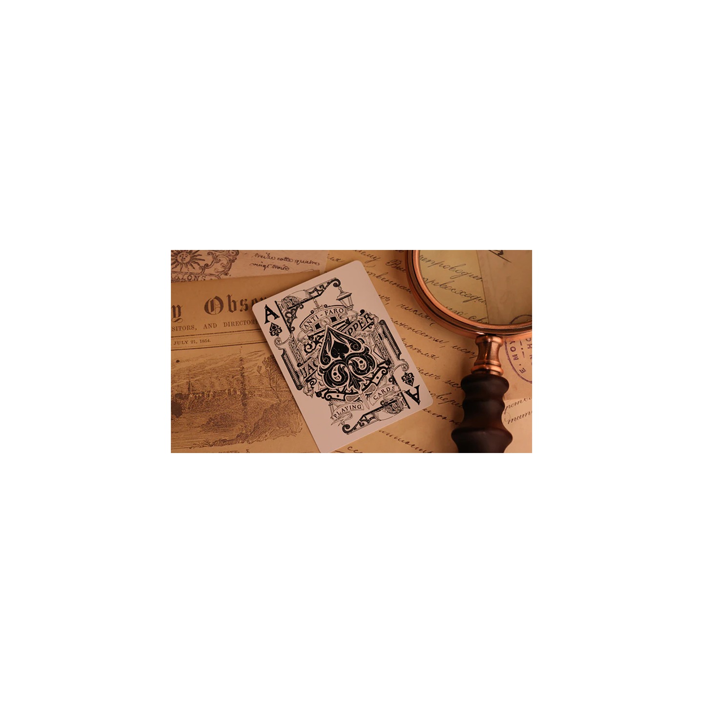 Jack the Ripper & Sherlock Holmes (Skewer Edition) Playing Cards