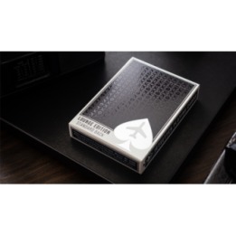 Lounge Edition Unmarked (Tarmac Black) by Jetsetter Playing Cards