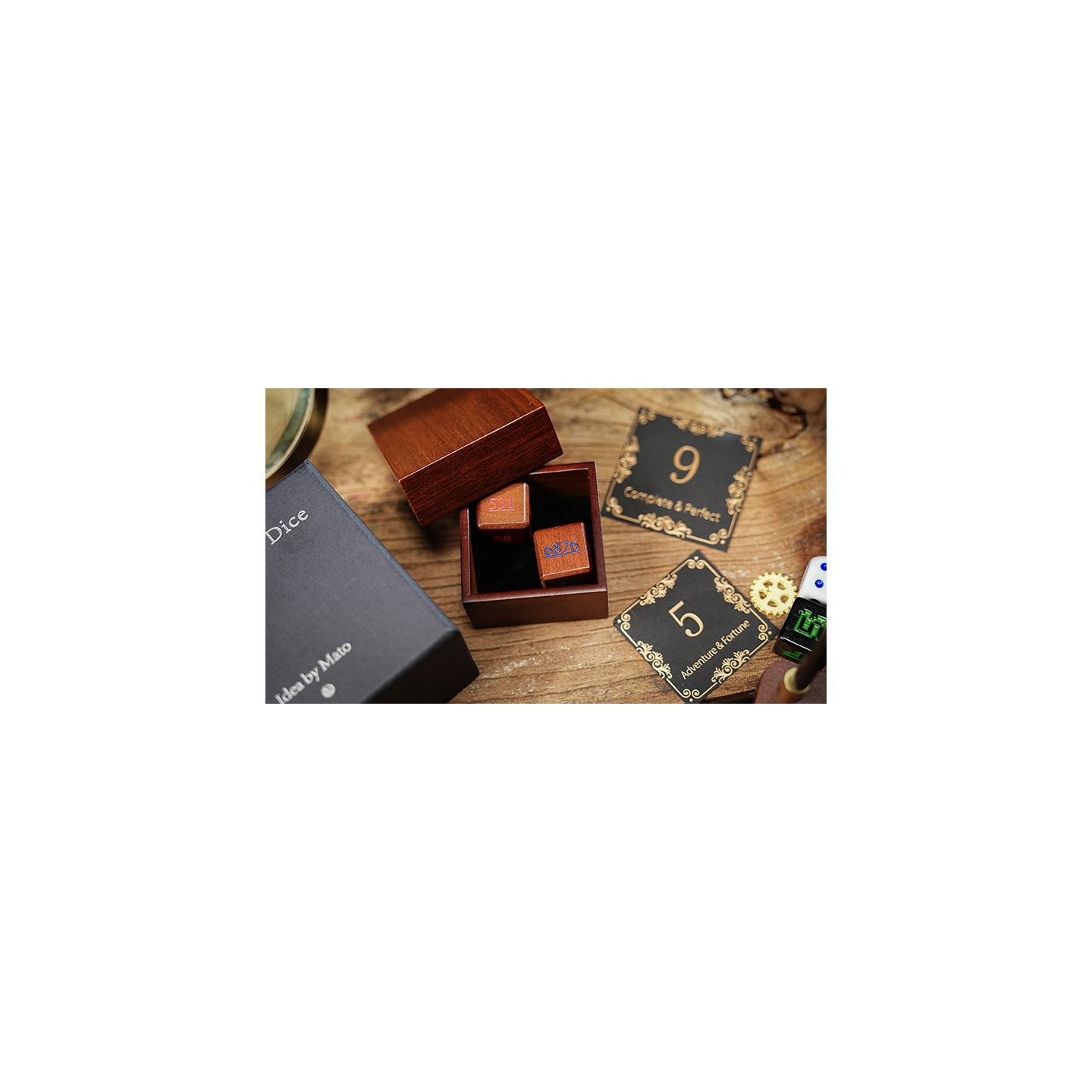 Numerology Dice by Mato and TCC Magic