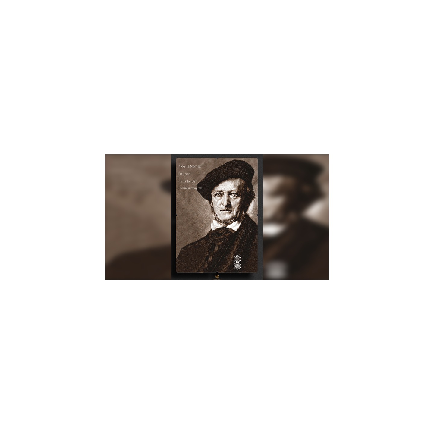 Richard Wagner (Composers) Playing Cards