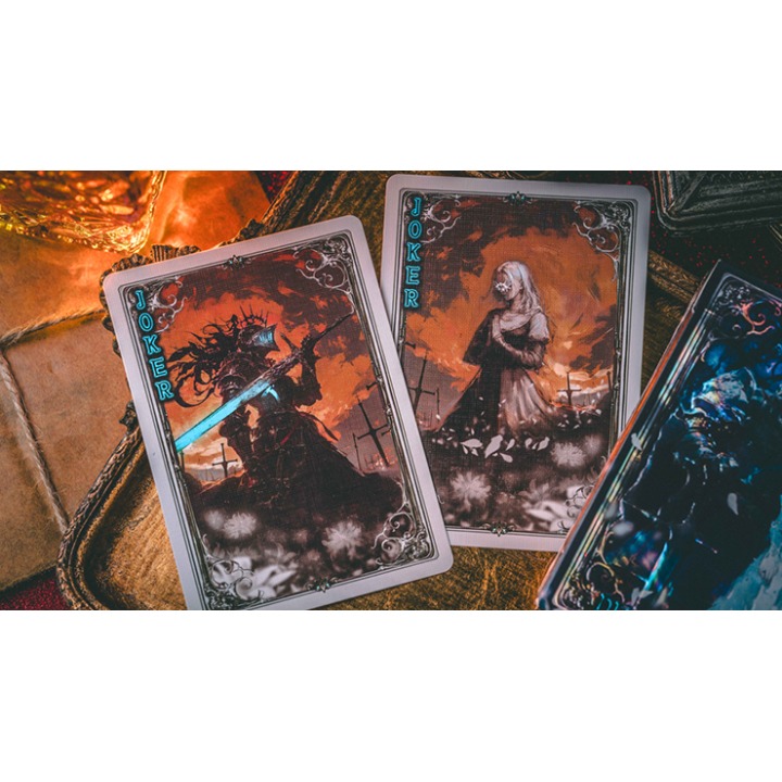 Death Knight (Abyss) Playing Cards by Evokad