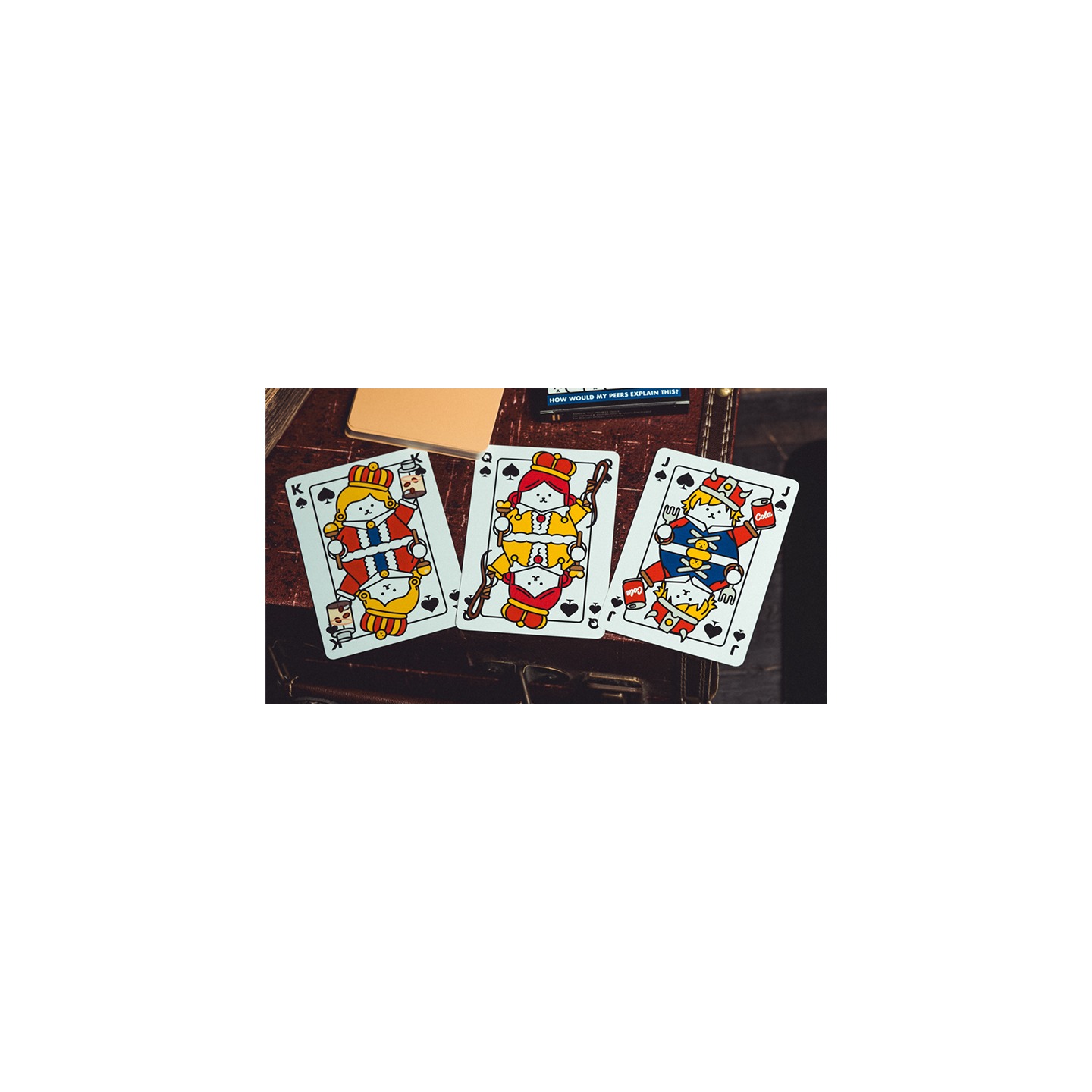 WHIKO Stage Thin Playing Cards by Bacon Magic.