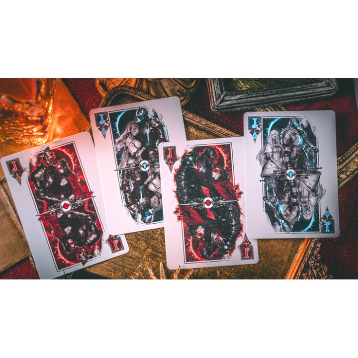 Death Knight (Abyss) Playing Cards by Evokad