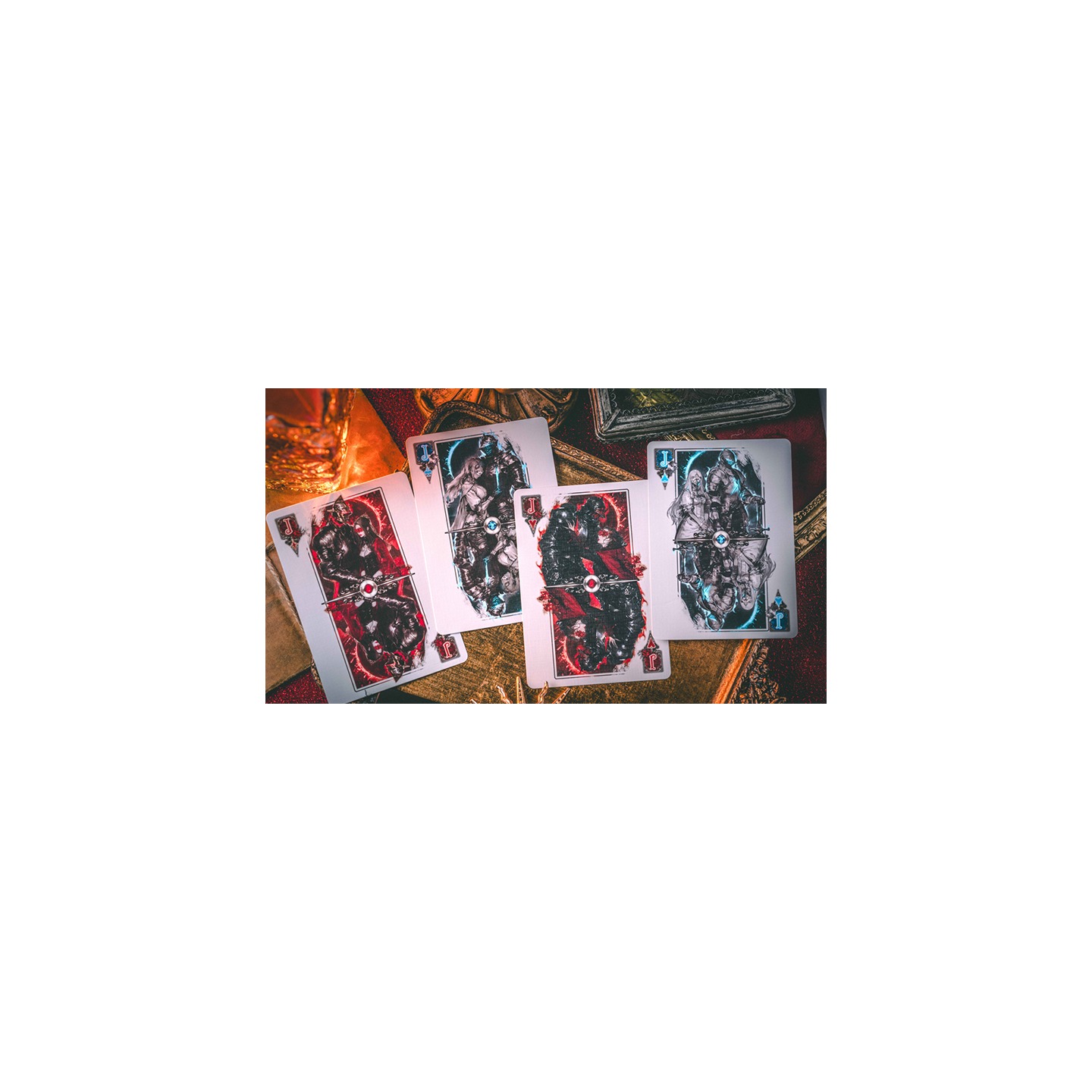 Death Knight (Abyss) Playing Cards by Evokad