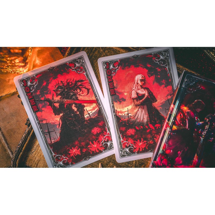 Death Knight (Inferno) Playing Cards by Evokad