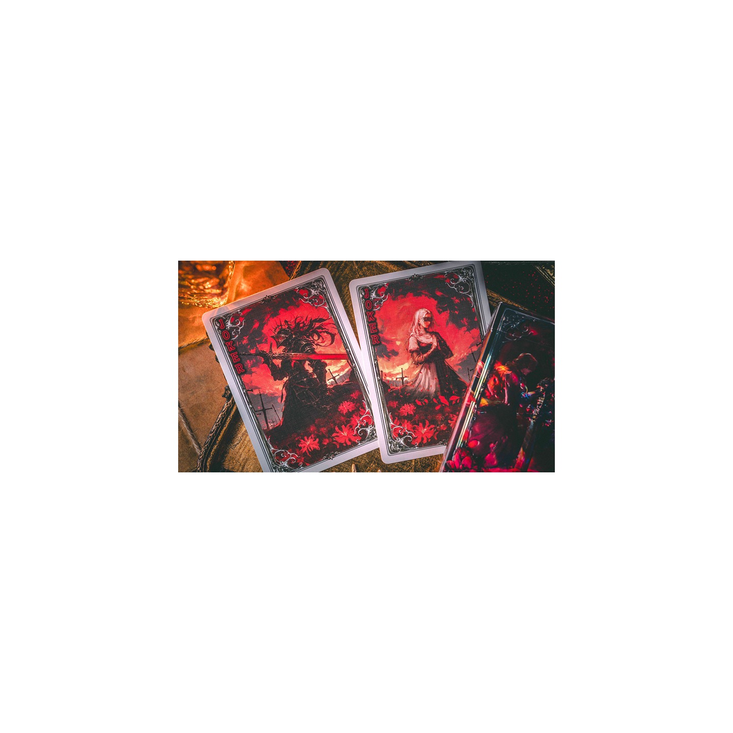 Death Knight (Inferno) Playing Cards by Evokad